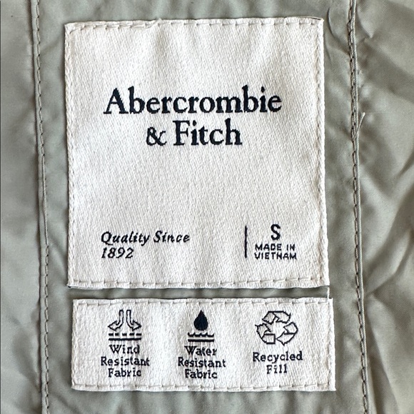 Abercrombie & Fitch quilted shirt jacket - Picture 3 of 8